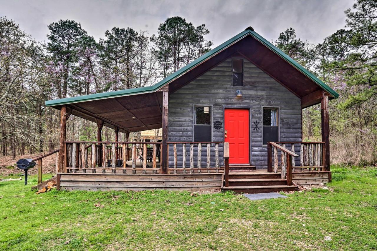 Rustic Cabin With Hot Tub Near Broken Bow Lake! Exterior photo