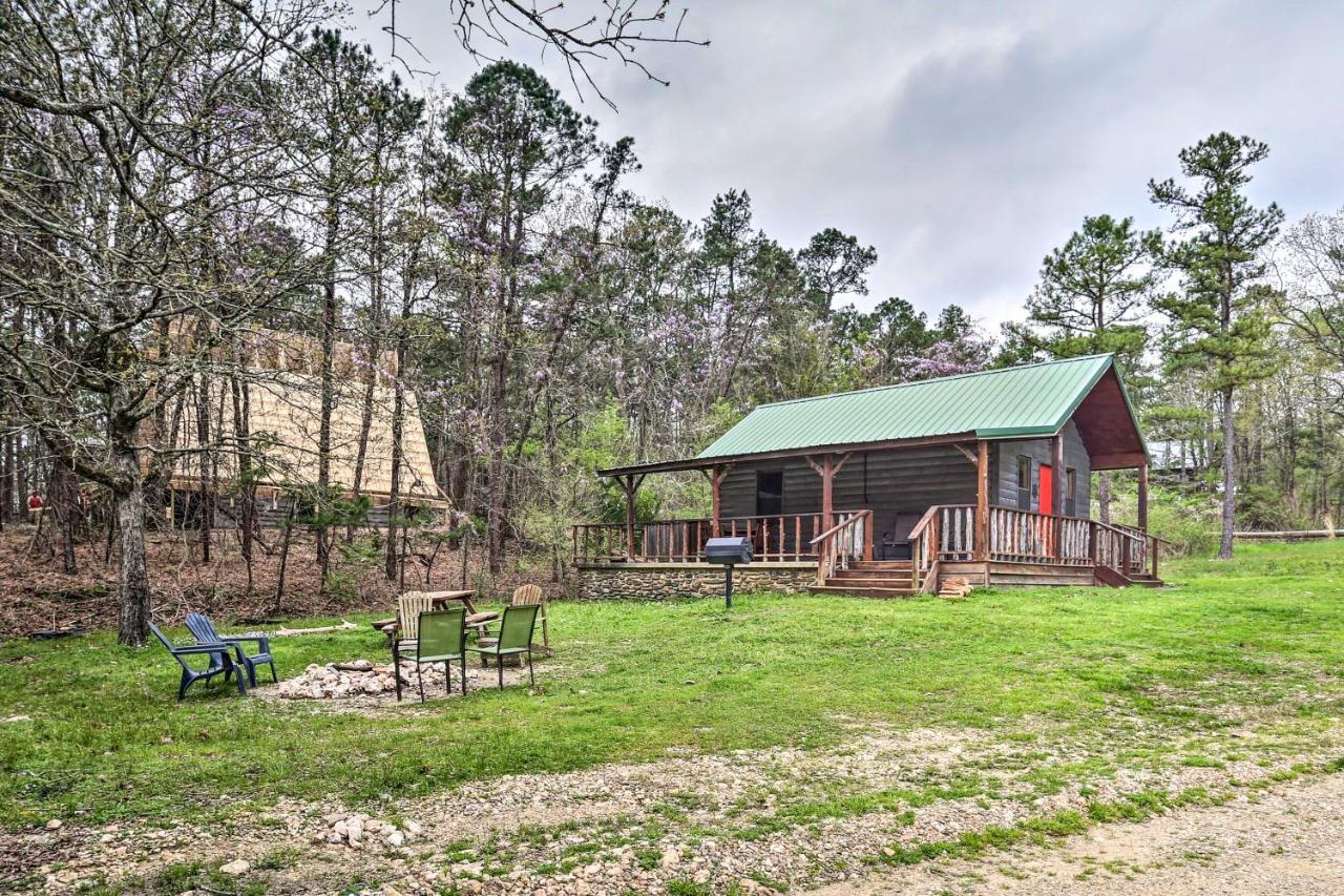 Rustic Cabin With Hot Tub Near Broken Bow Lake! Exterior photo